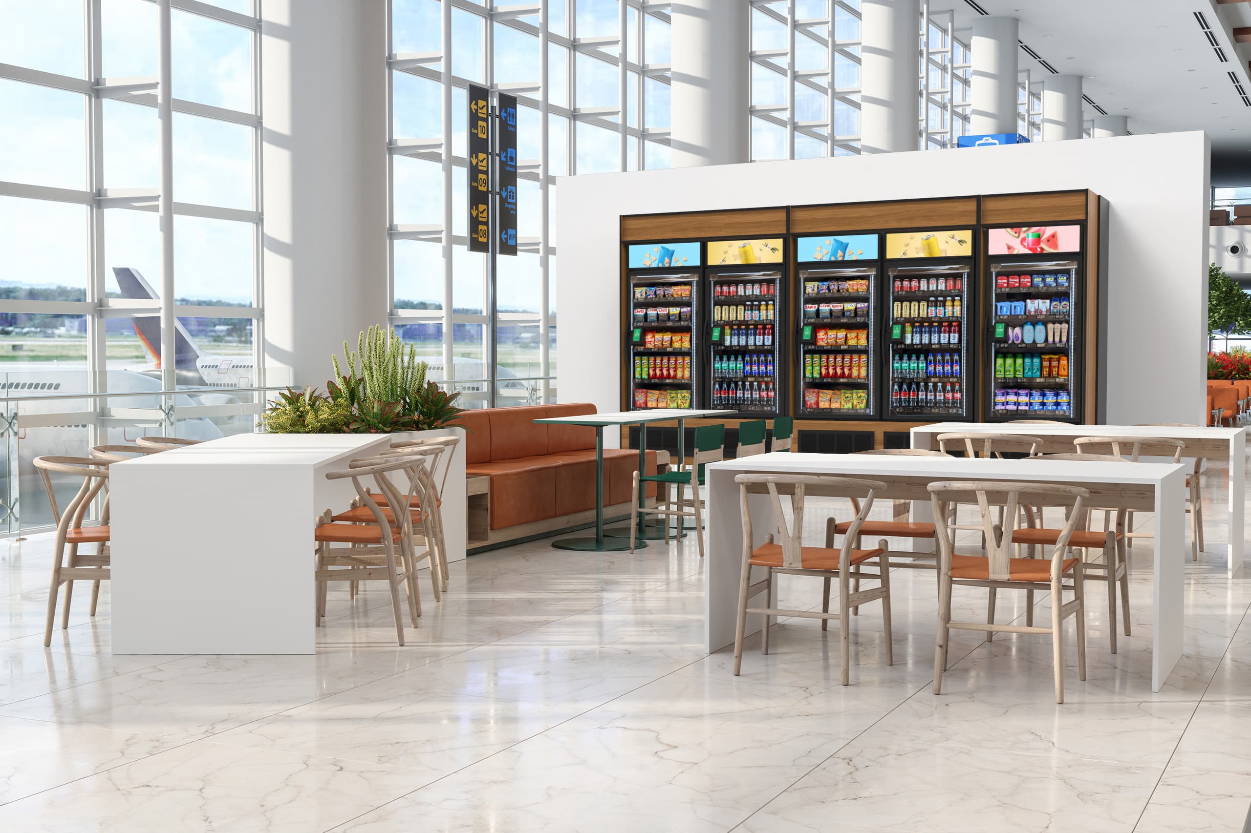 Micromart Smart Store in Airports