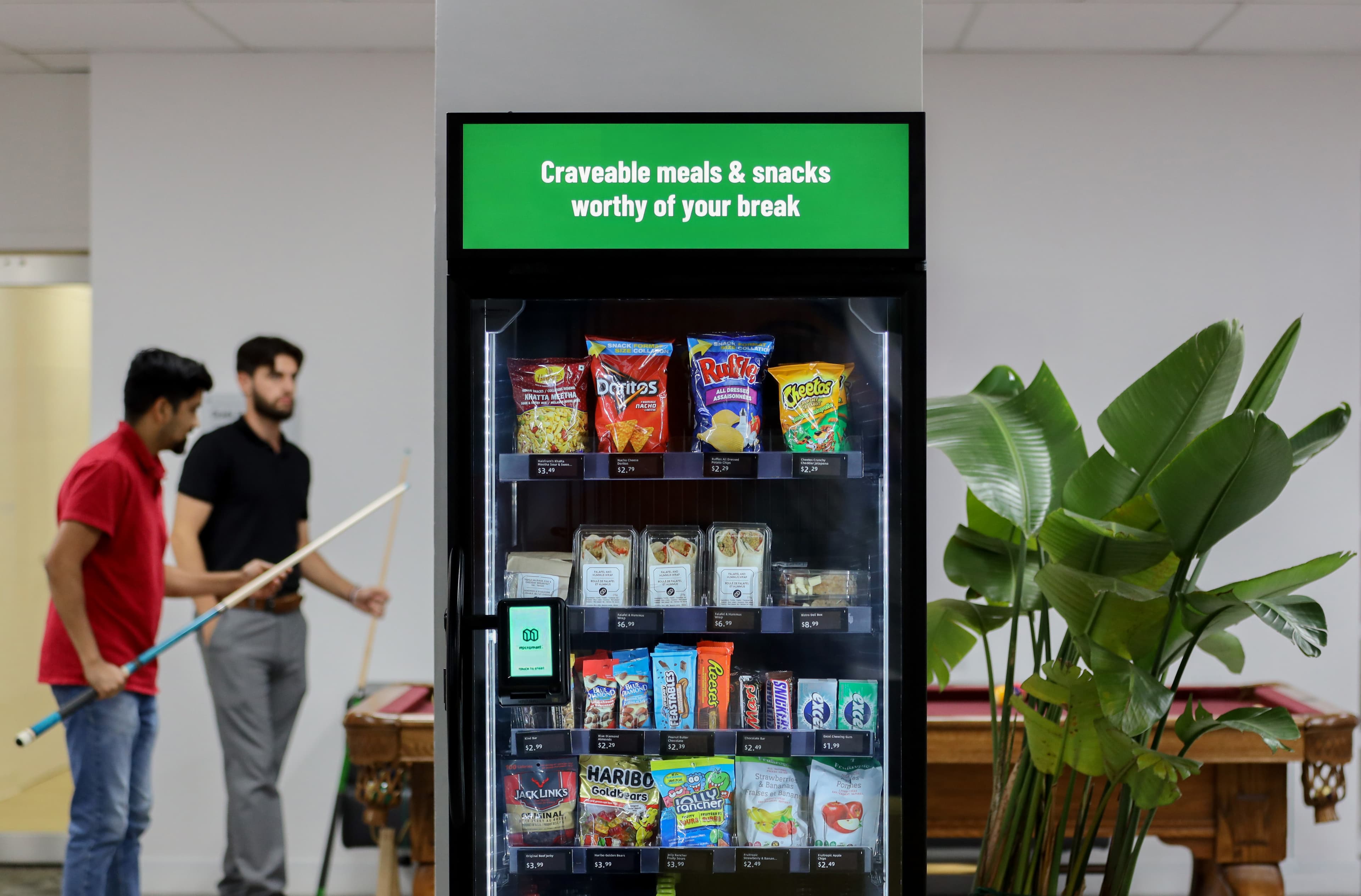 Micromart Smart Store in Breakrooms